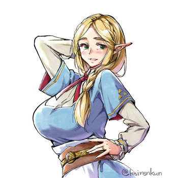 Zelda art - 松本痙  @keirenkun cover