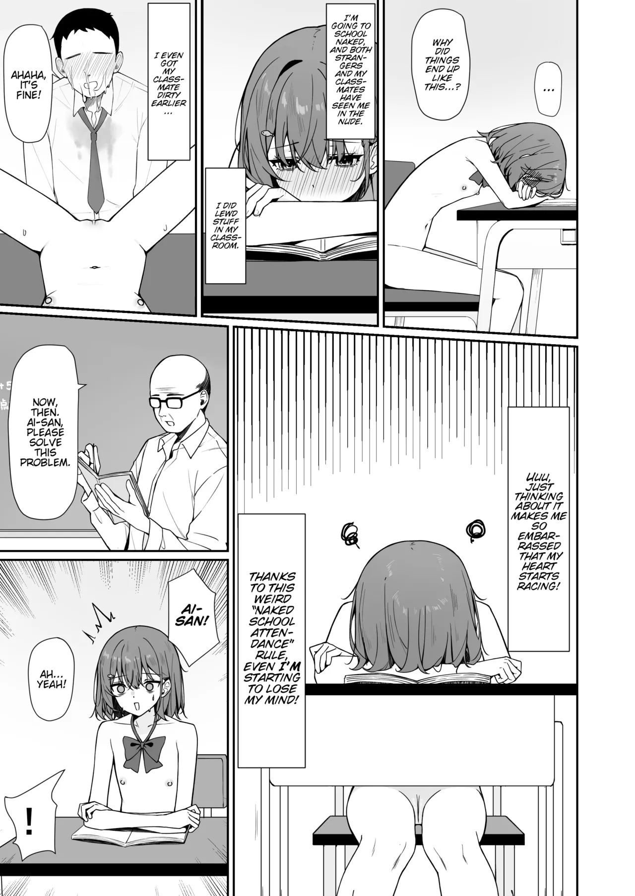 Kyou Kara Zenra Toukou 2 | Starting Today, I'll be Going to School Naked 2 page 4 full