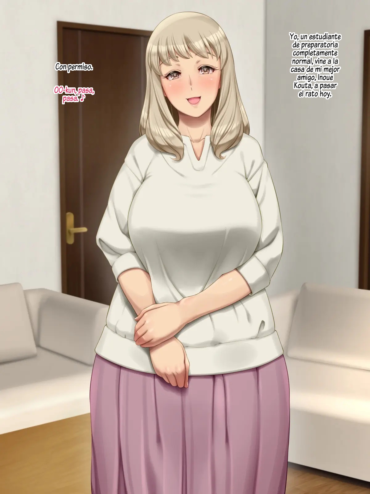 Fuwafuwa Yasashii Oba-san no Onanie o Nozoichattara page 2 full