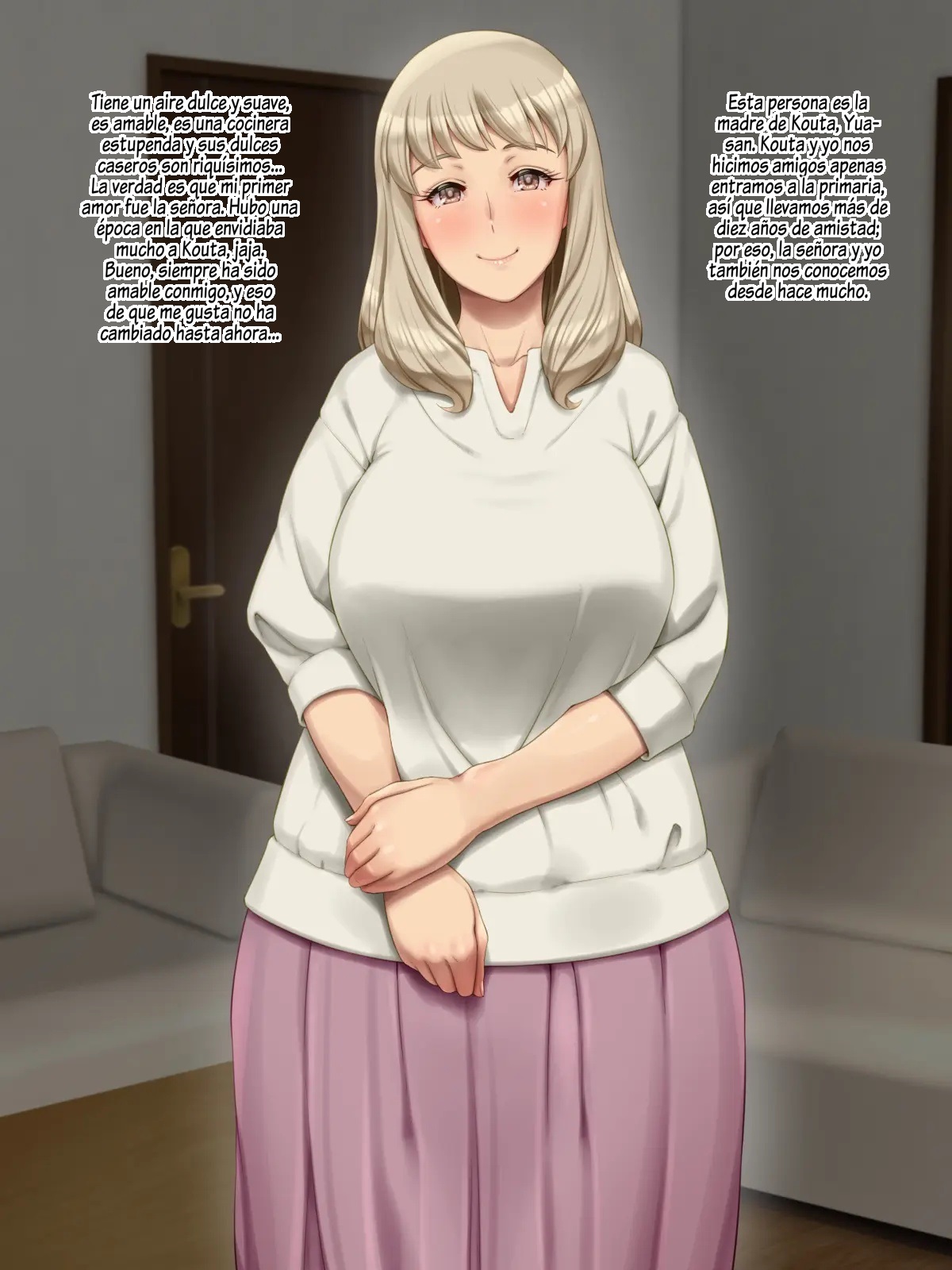 Fuwafuwa Yasashii Oba-san no Onanie o Nozoichattara page 3 full