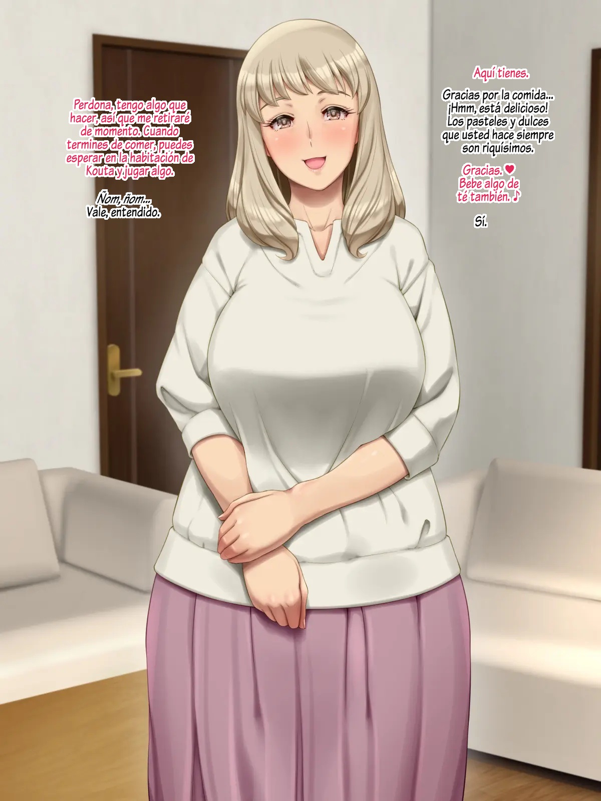 Fuwafuwa Yasashii Oba-san no Onanie o Nozoichattara page 5 full