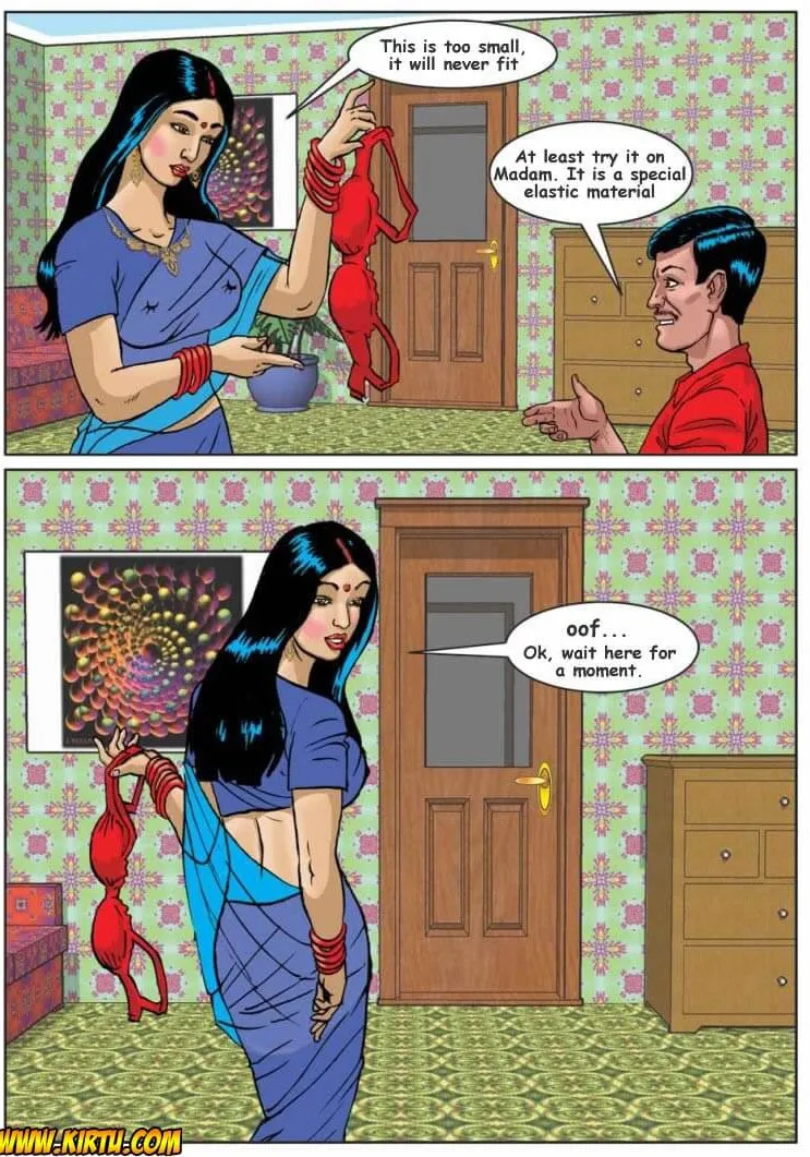 Savita Bhabhi Episode 1 Bra Salesman page 5 full
