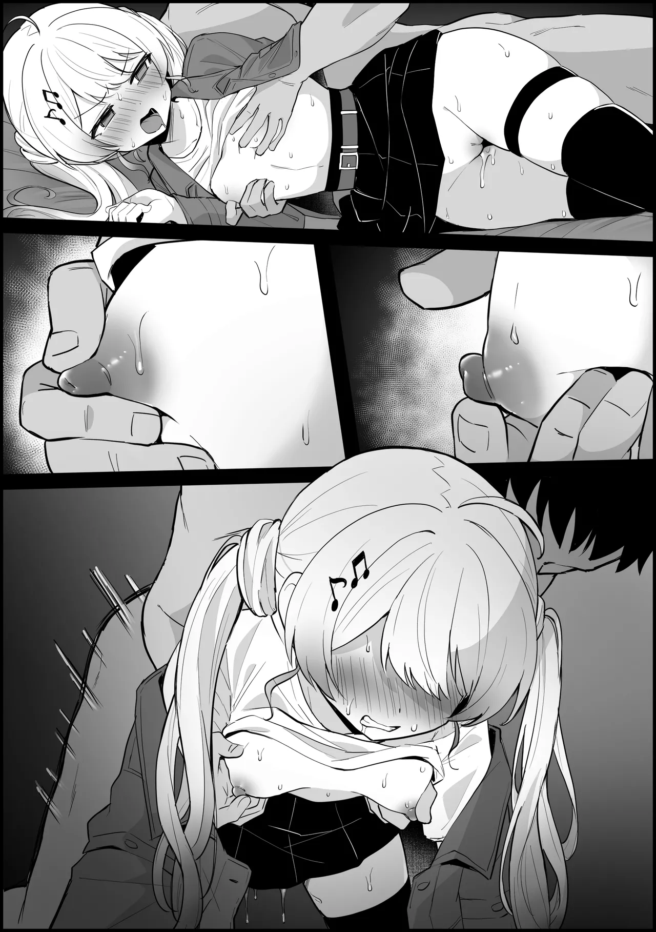 ライブ衣装が可愛すぎて、 音の勢に分からされる 音〇瀬奏 page 10 full