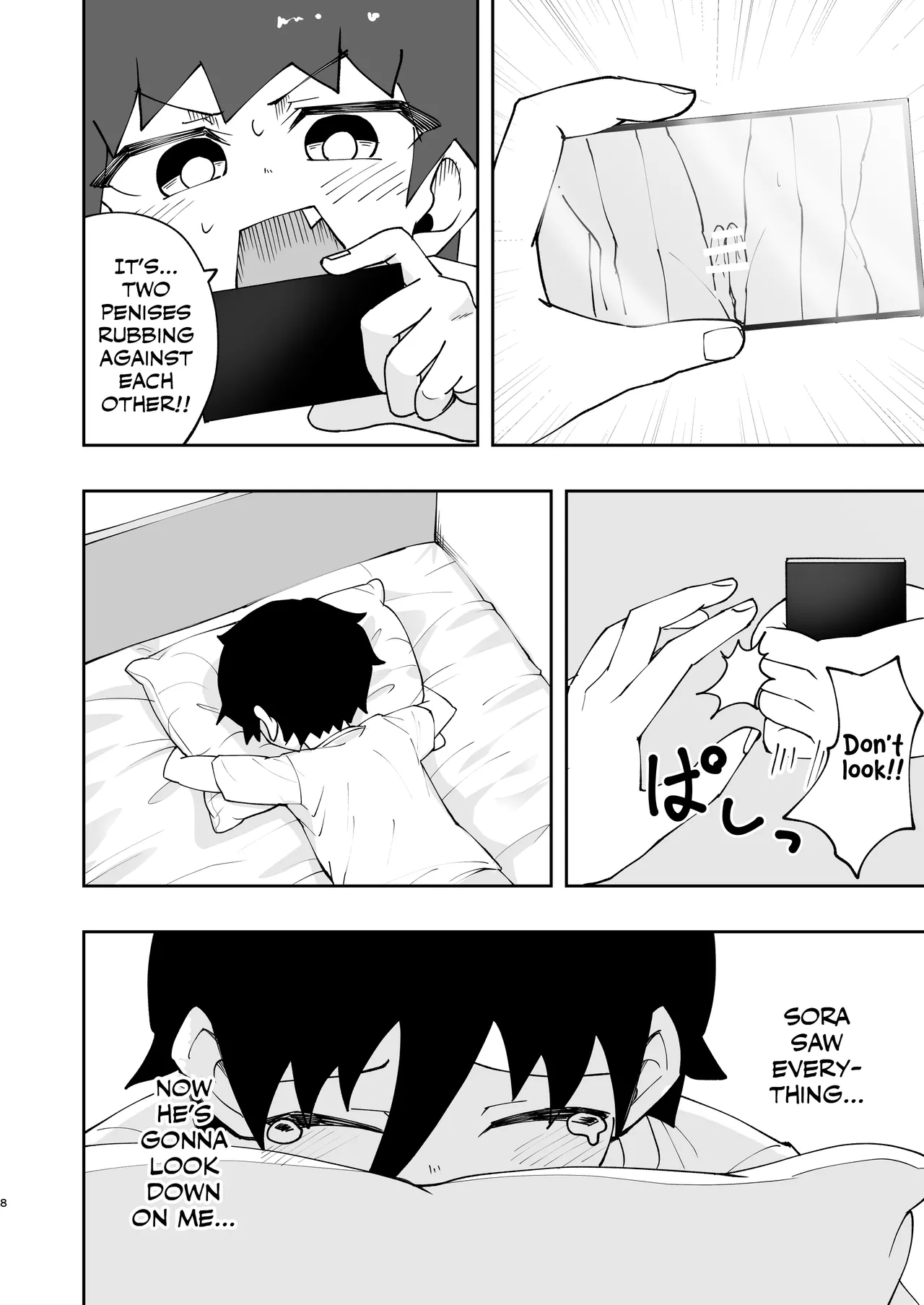 Shota, Hajimete Doushi. page 8 full