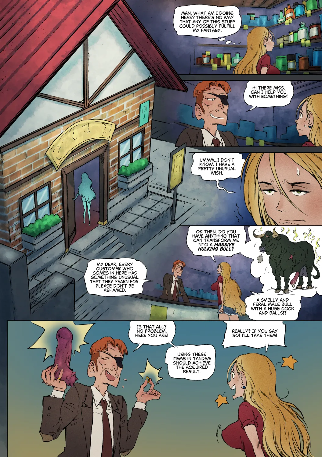 Unleashing Your Inner Bull page 1 full