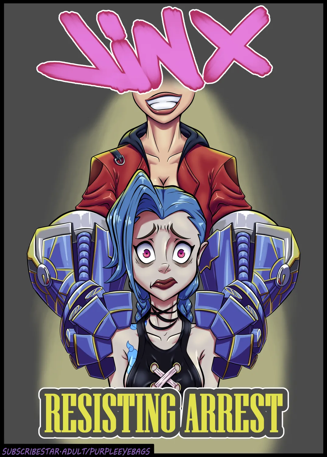 JINX, Resisting Arrest. page 1 full