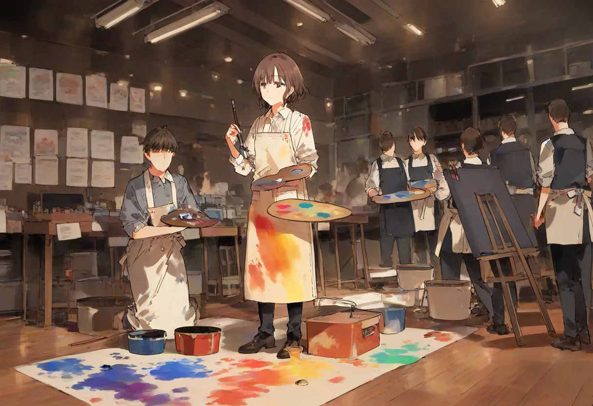 【cl-_-lo】【AI Generated】 才能に寝取られる話 page 2 full