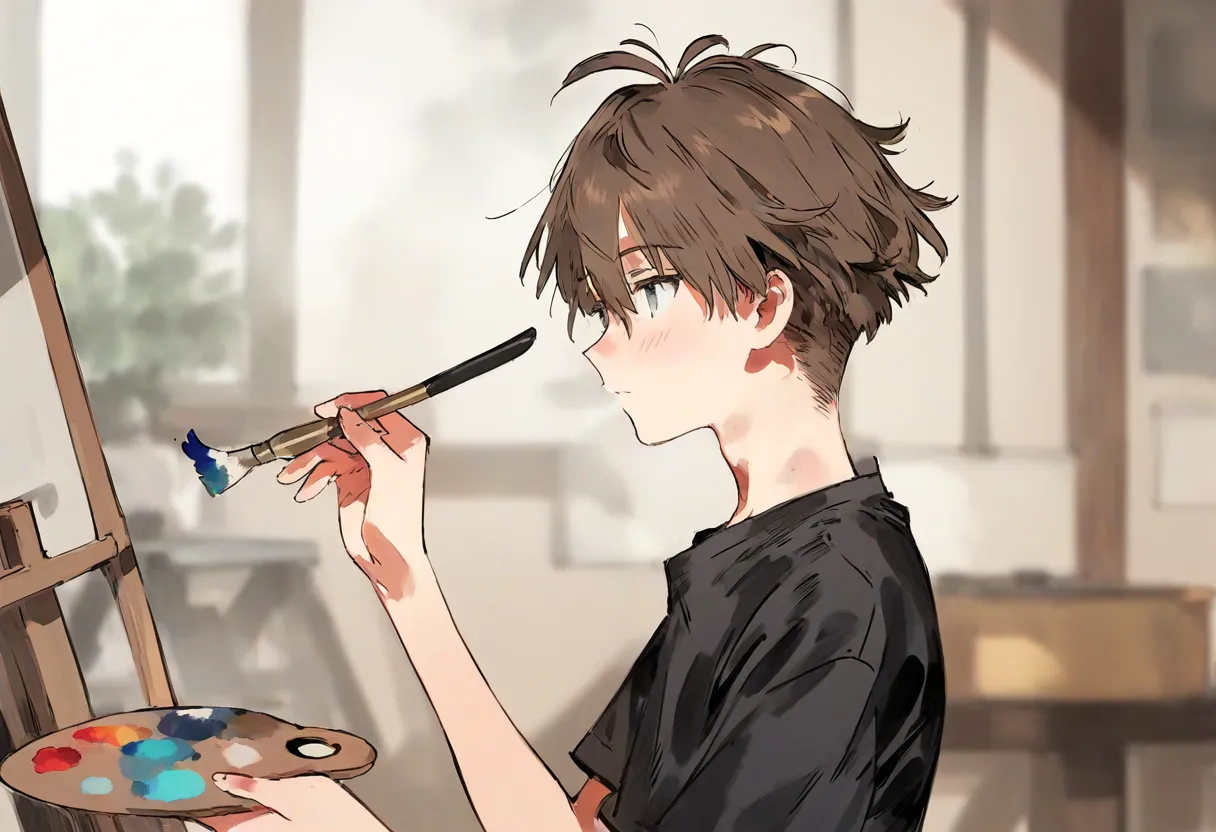 【cl-_-lo】【AI Generated】 才能に寝取られる話 page 4 full