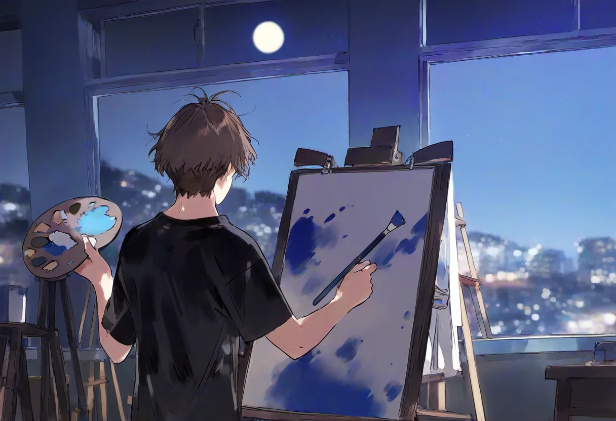 【cl-_-lo】【AI Generated】 才能に寝取られる話 page 8 full