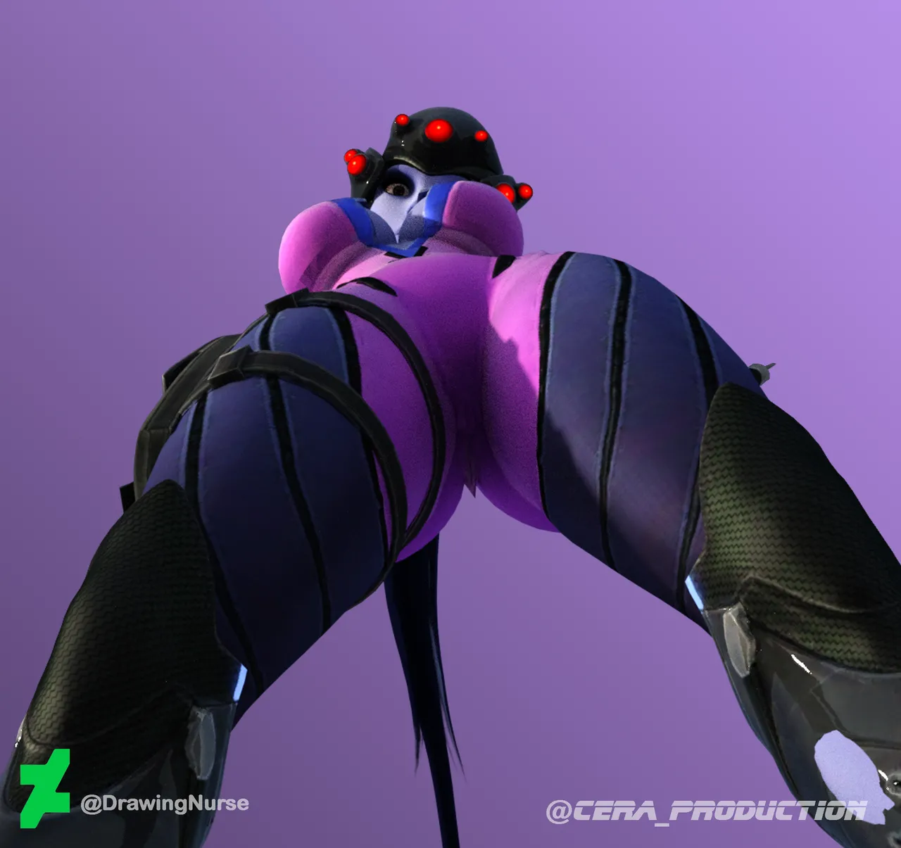 POV You Are Laying Under Widowmaker page 1 full