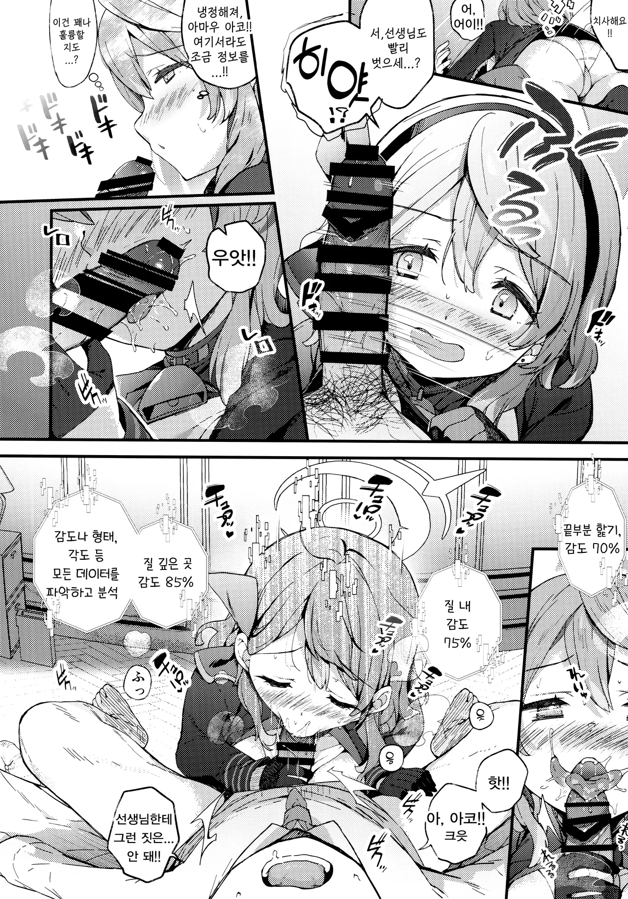 Amau Ako no Bousou Mousou Error | 아마우 아코의 망상 폭주 에러♡ page 9 full