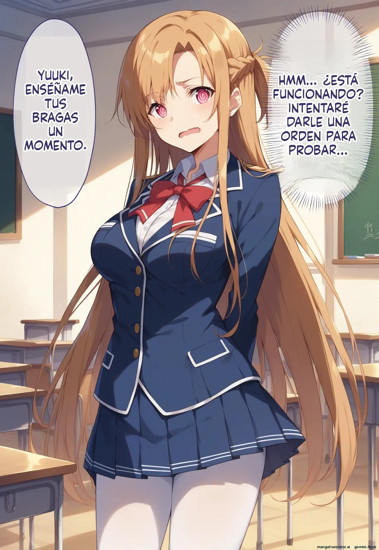 Kikan Mono Gakuen No Kyonyū Konbi Ga cuii Ojisan Ni Netora Re yun Masa Reru Hanashi  MTL page 8 full