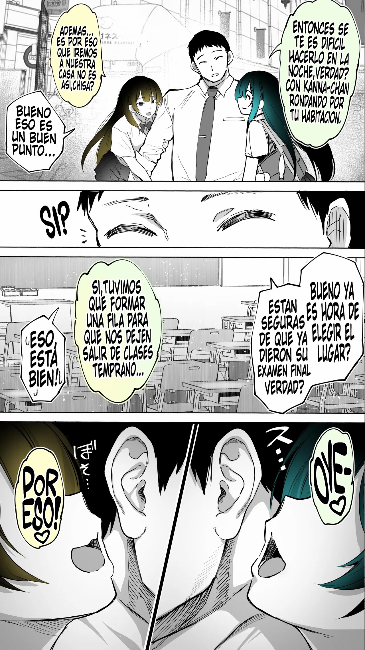 Jimoto no Hame Tomo. ''Kinjo no Niransei Futago C, U'' Mumou-ban｜Mis Amigas Íntimas de mi Ciudad Natal.  Versión sin vello page 10 full