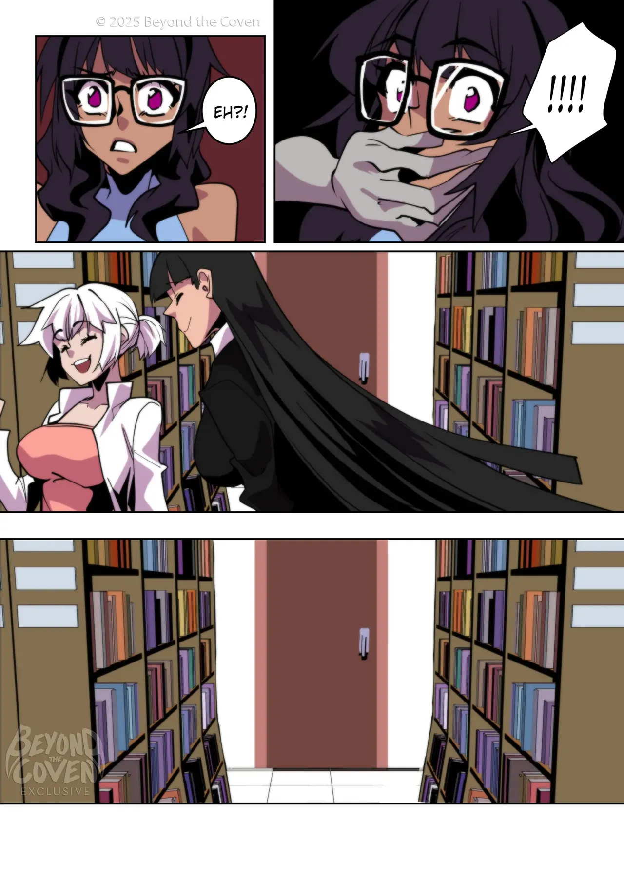 Quiet in the Library page 7 full