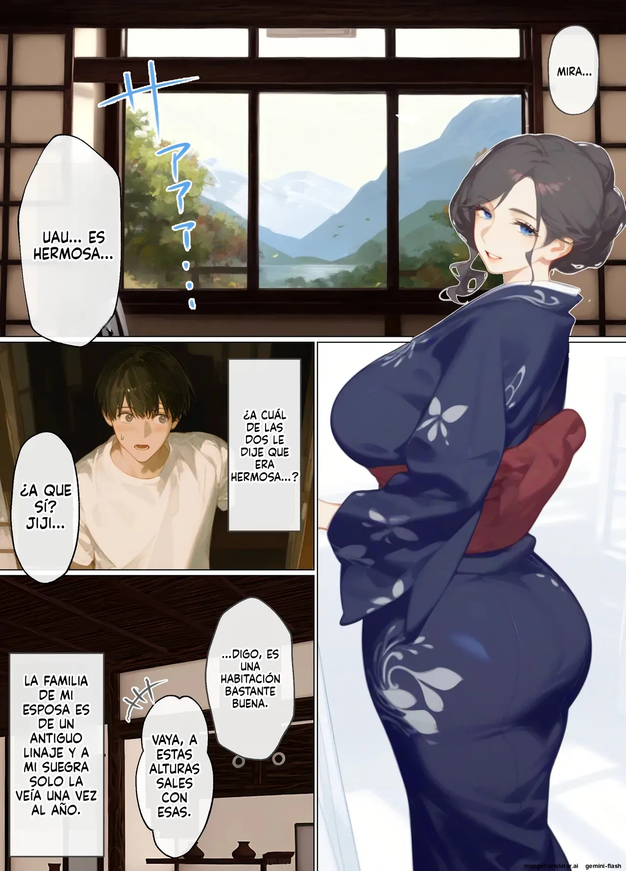 Kofuu bijin na gibo to onsen ni ittara asamade-chuu dashi honki sekkusu shite shimatta hanashi  MTL page 4 full
