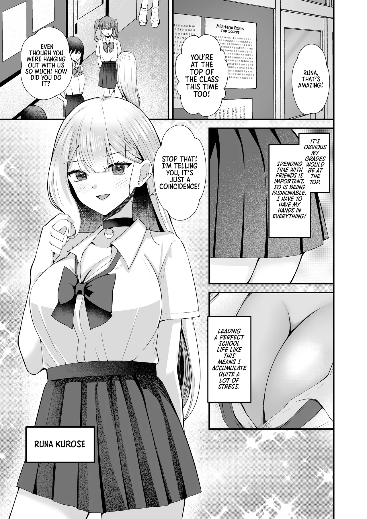 Kinpatsu Gal ga Hadaka Douzen de Soto ni deru to... | If a Blonde Gyaru Were to Go Outside Almost Naked... page 5 full