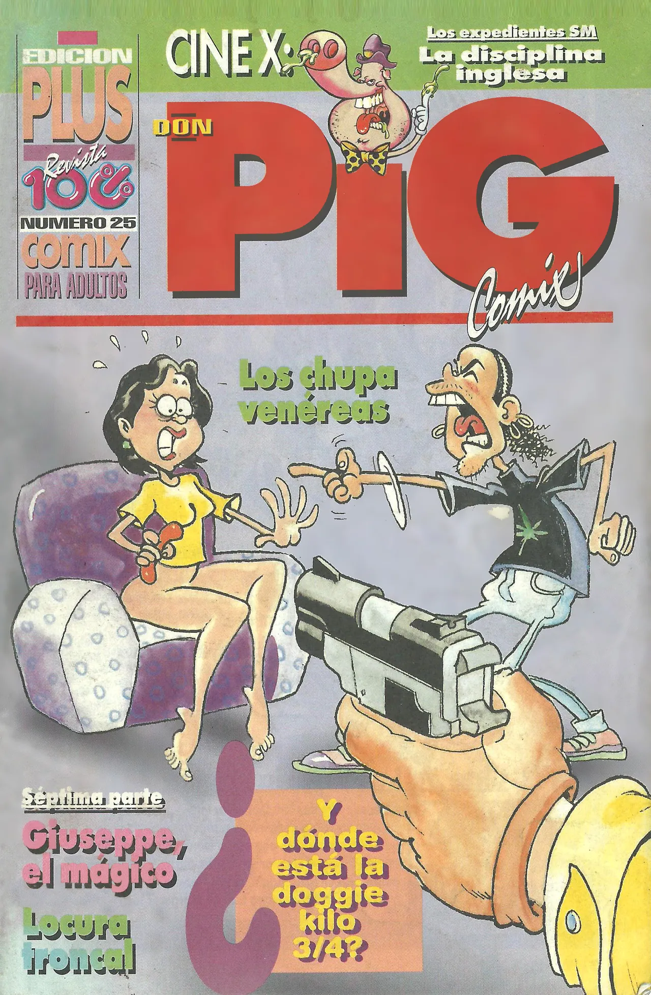 DON PIG COMIX  - 25 suplemento de la Revista 100% page 1 full