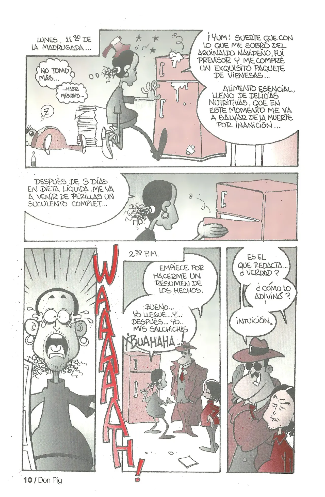 DON PIG COMIX  - 25 suplemento de la Revista 100% page 10 full