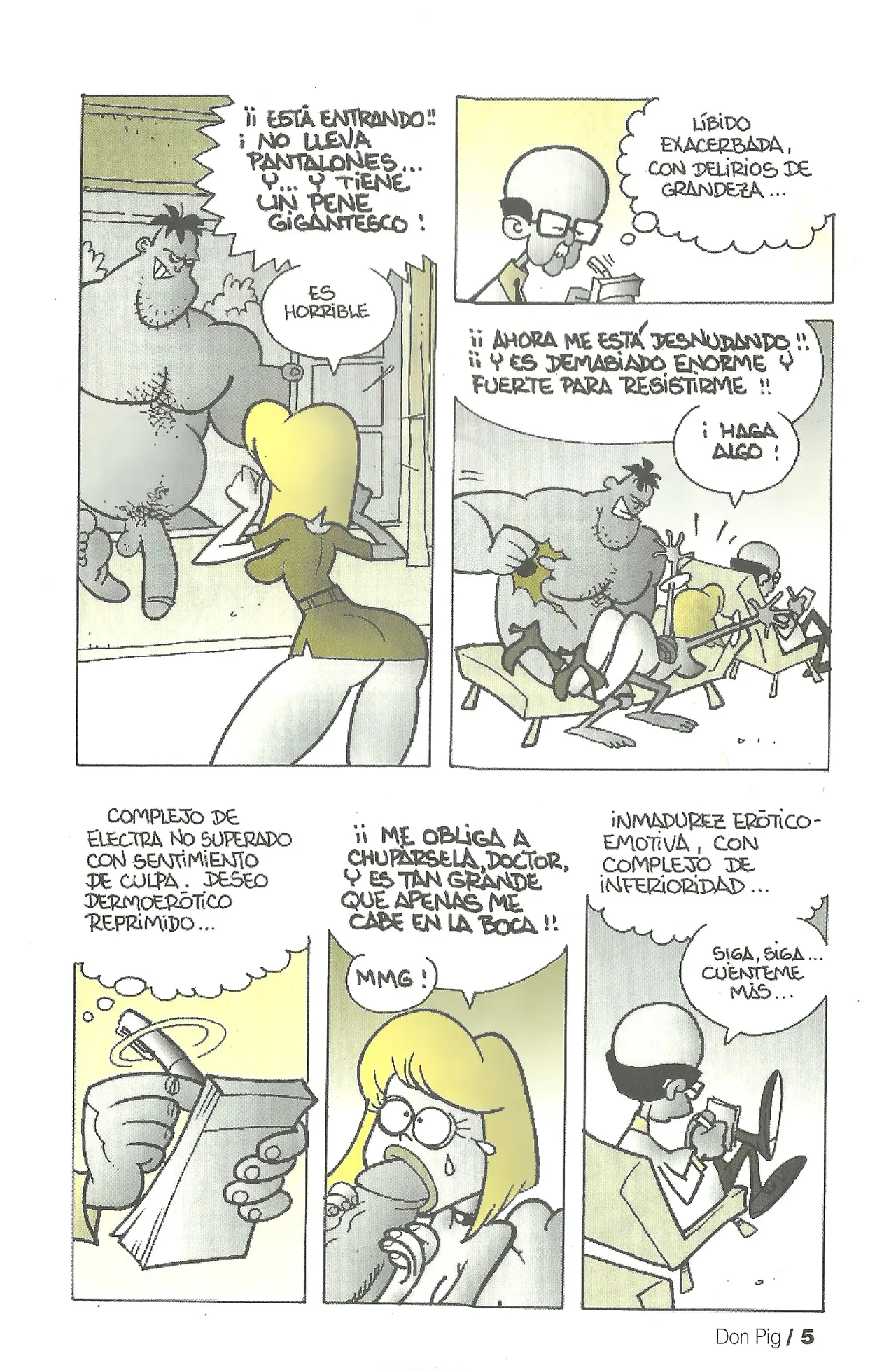 DON PIG COMIX  - 25 suplemento de la Revista 100% page 5 full