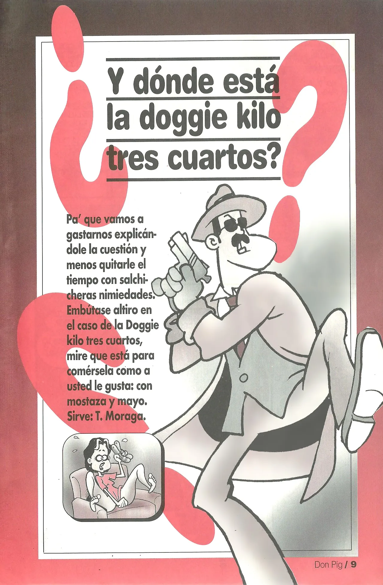 DON PIG COMIX  - 25 suplemento de la Revista 100% page 9 full