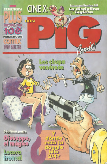DON PIG COMIX  - 25 suplemento de la Revista 100% cover
