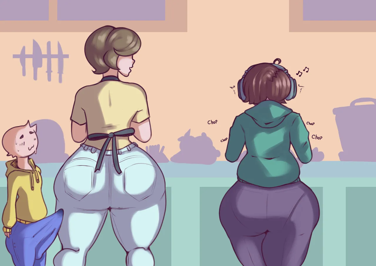 BF's Mom and her Son page 1 full