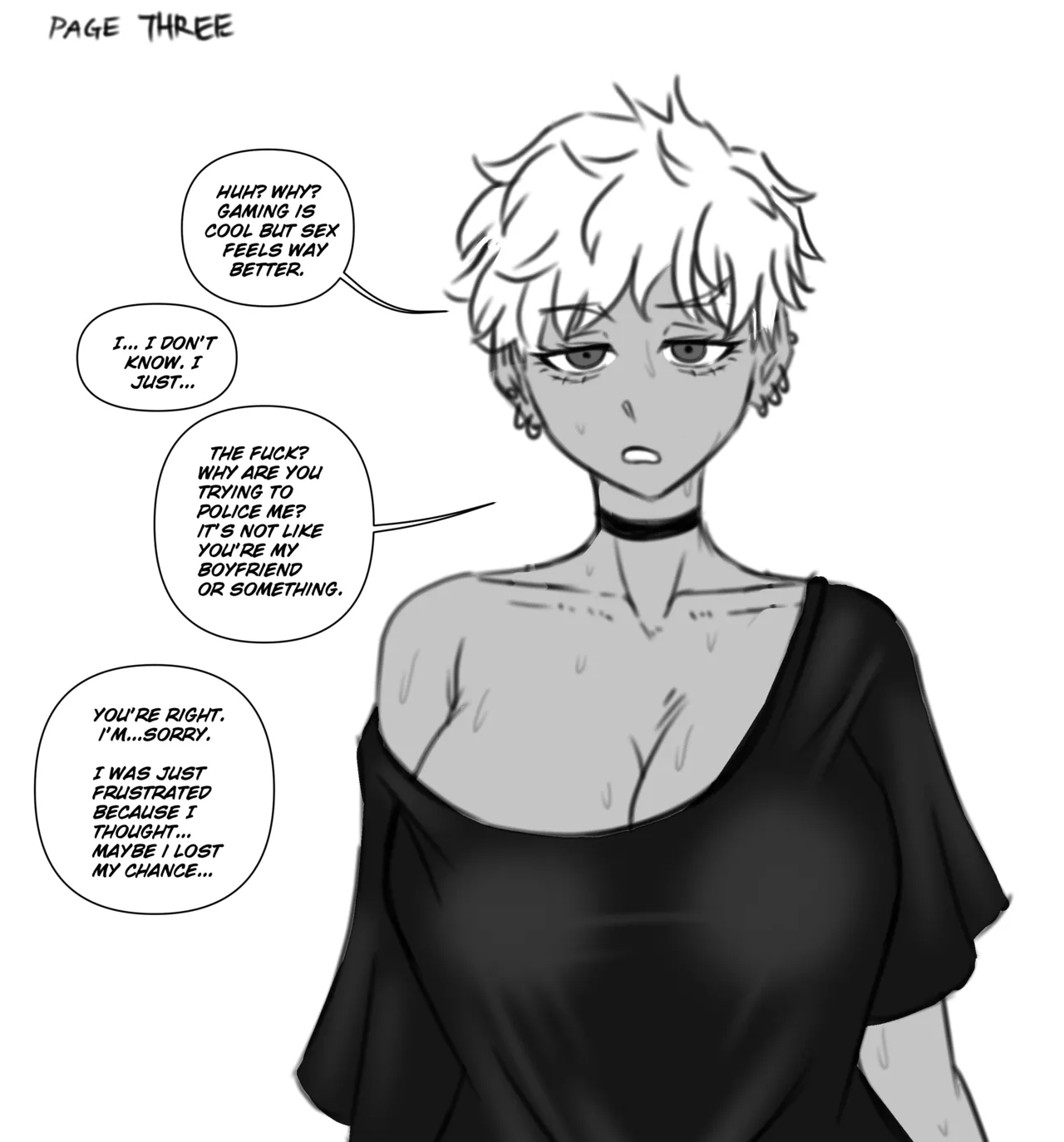 Tomboy Childhood Friend page 6 full