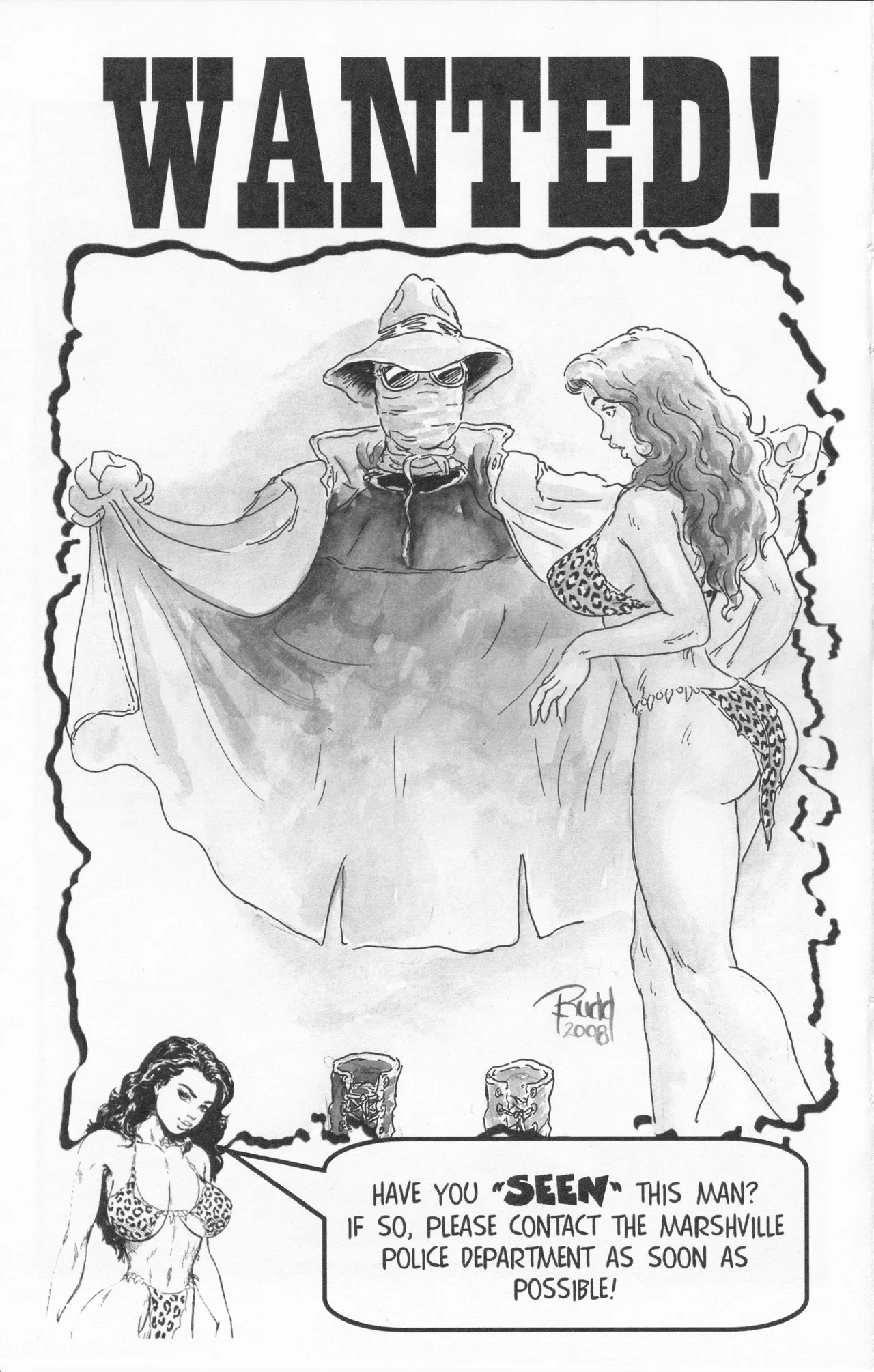 Cavewoman &amp; Fiends - A Sketchbook By Budd Root page 10 full