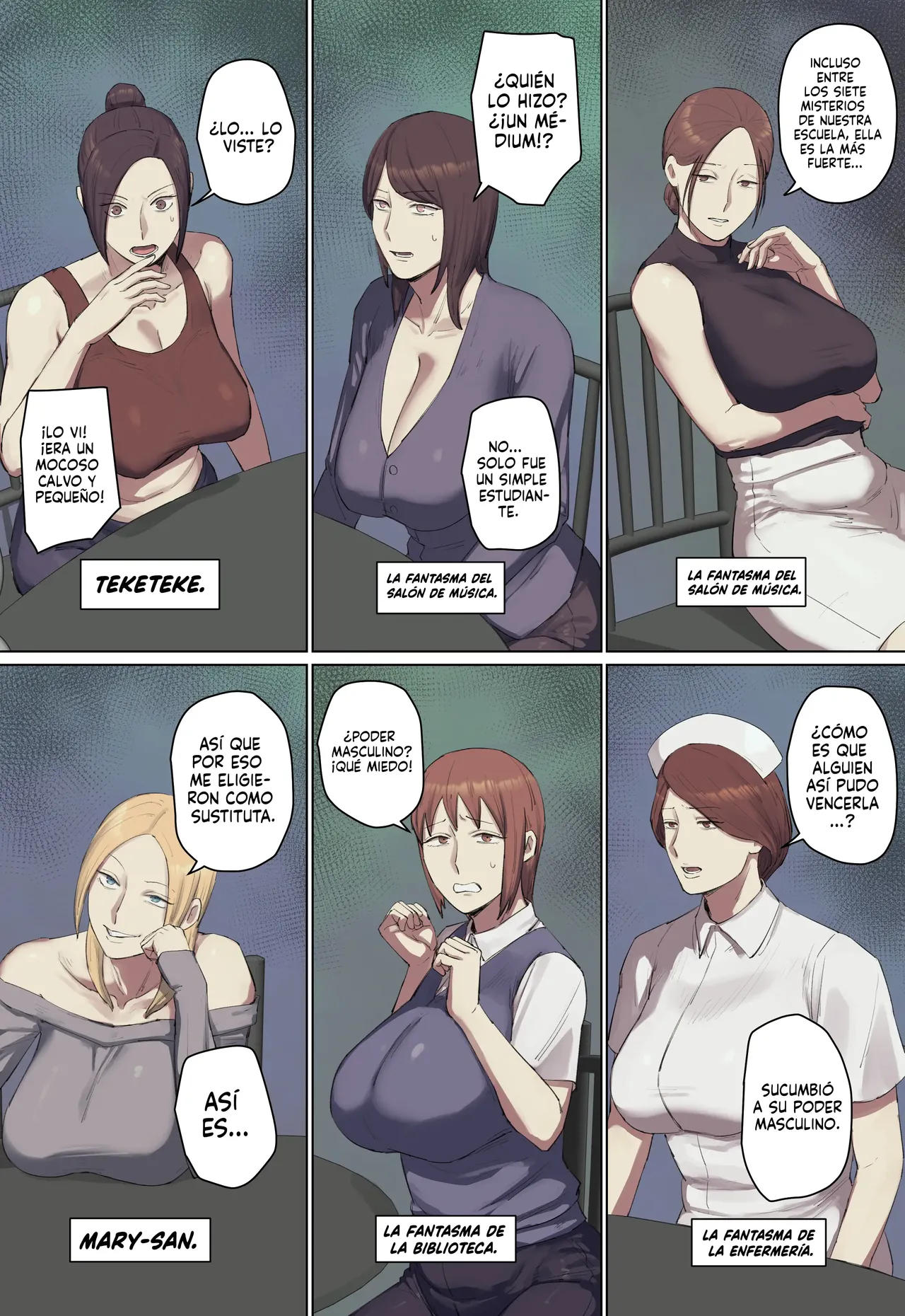 Gakkou no Chou Chichi Nana Fushigi ni Hitomebore! | ¡Me Enamoré a Primera Vista de Los Siete Misterios de Pechos Grandes de la Escuela! page 3 full