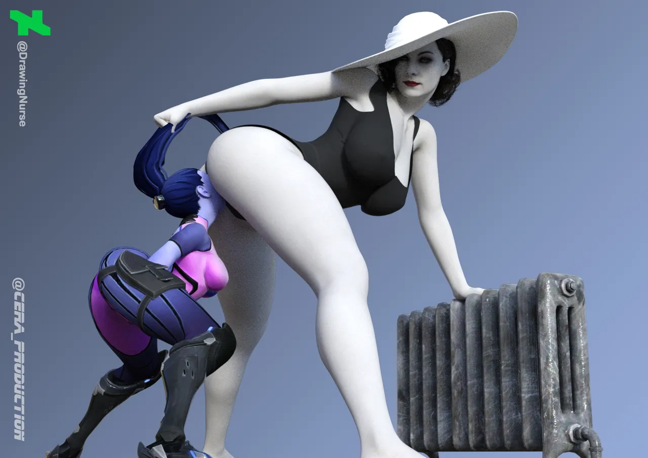 Lady Dimitrescu Is Dominating Widowmaker page 2 full