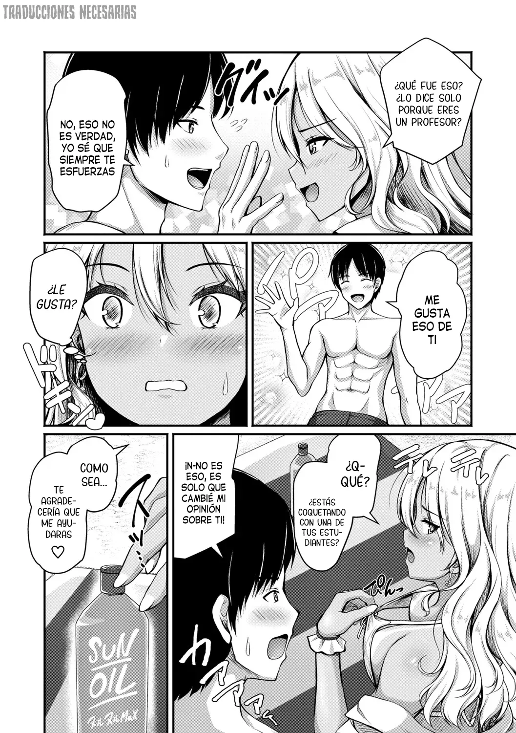 Hiyake Gyaru to Himitsu no Kojin Jugyou♥ - La gyaru bronceada y las lecciones privadas Secretas♥ page 6 full