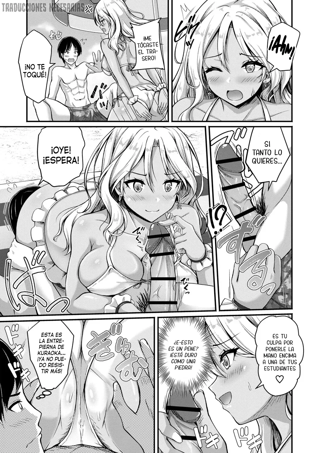 Hiyake Gyaru to Himitsu no Kojin Jugyou♥ - La gyaru bronceada y las lecciones privadas Secretas♥ page 9 full