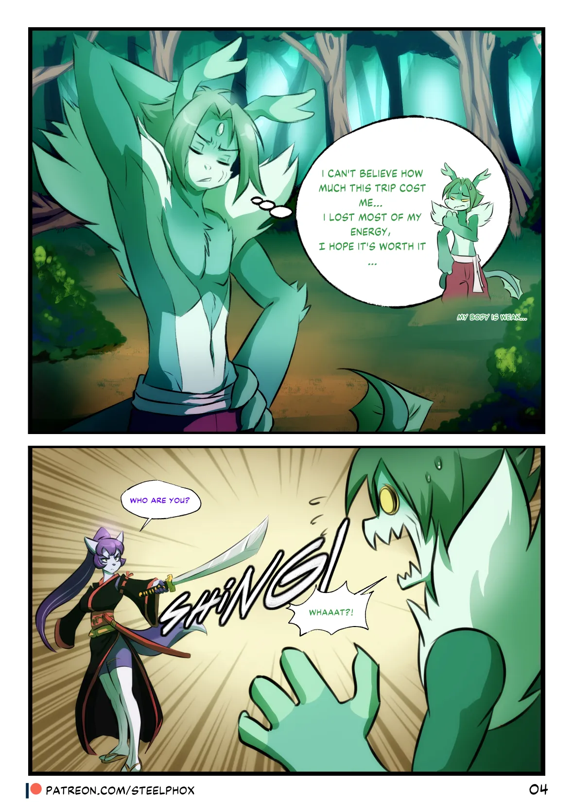 A Strange Encounter page 5 full