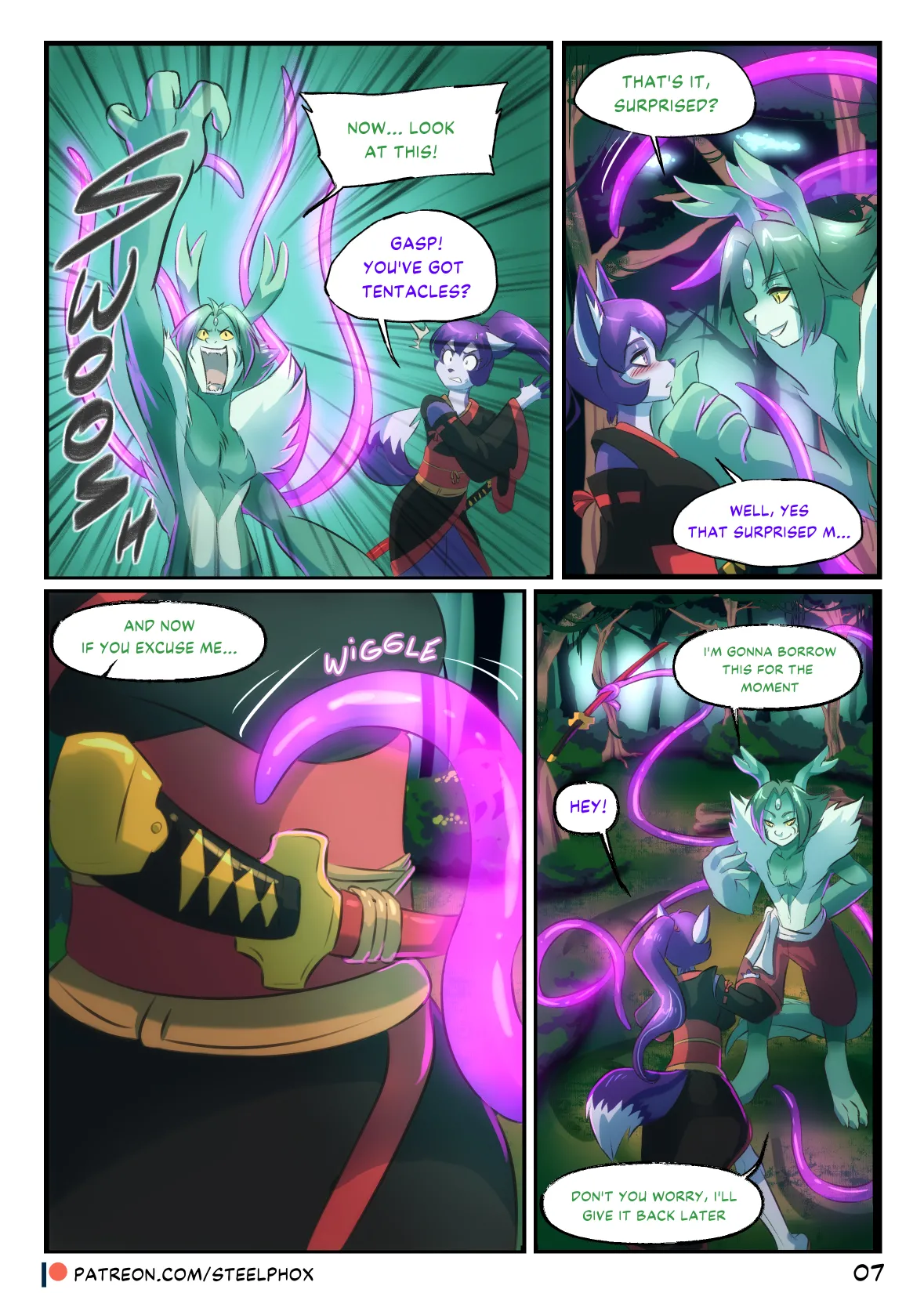 A Strange Encounter page 8 full