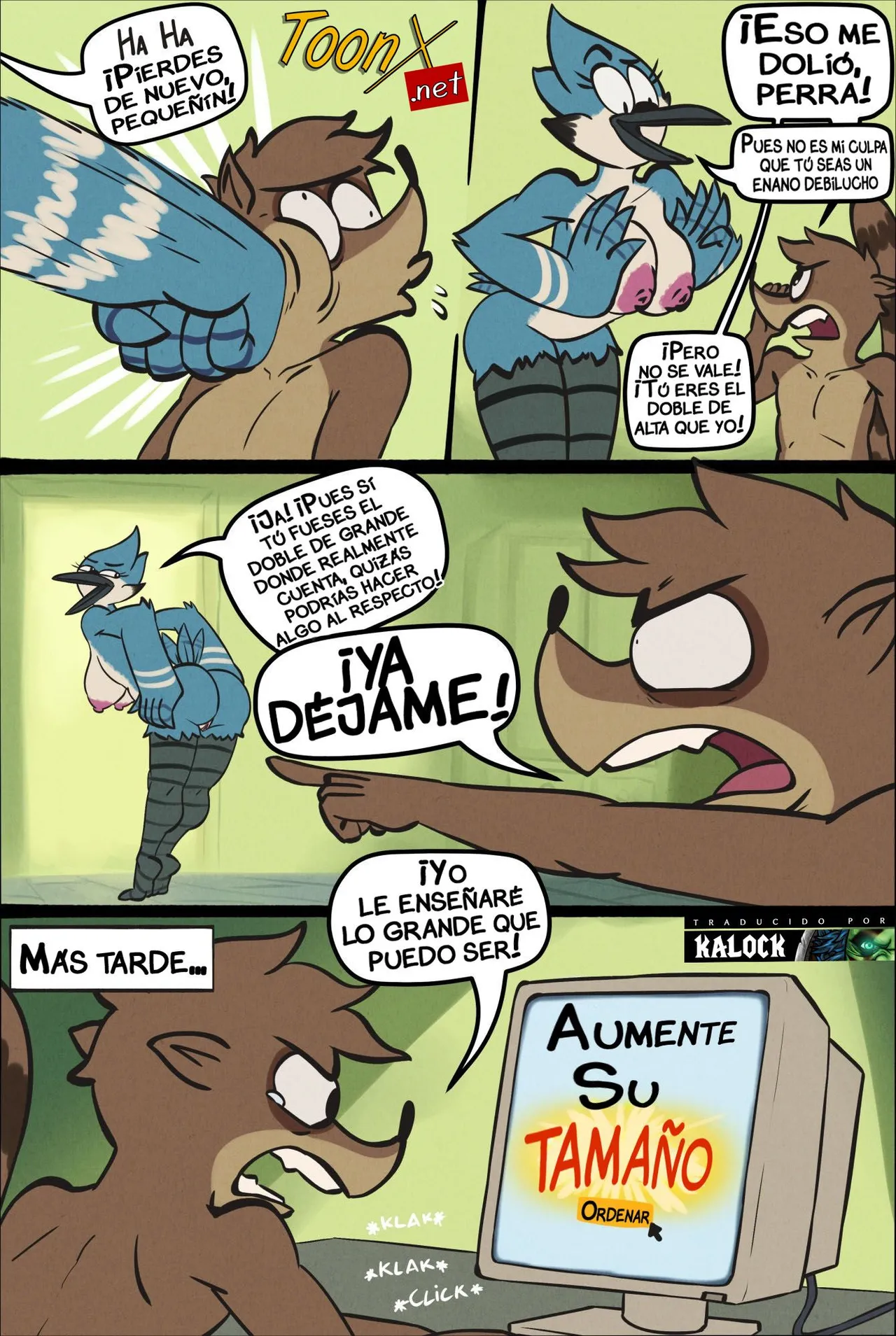 A Regular Comic page 1 full