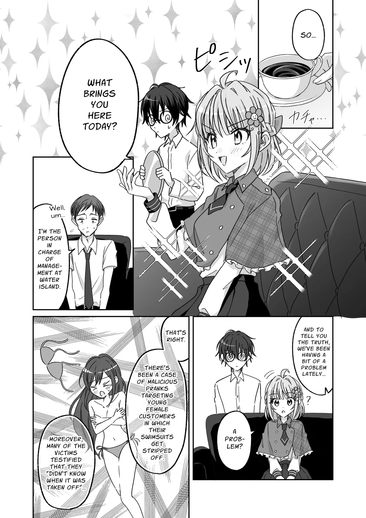 Pool de Kyousei Porori!? Mizugi Bijo wo Nerau Hentai Otoko wo Tsukamaero! + -AFTER- | Poolside Exposure!? Catch The Pervert That Targets Swimsuit Beauties! + ~AFTER~ page 5 full