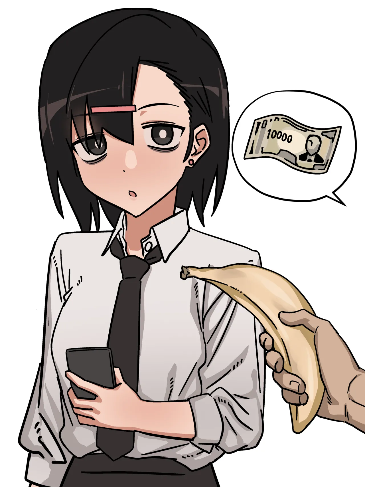 密かに思いを寄せていた同級生にお金払って粗〇ンフェラ抜きお願いしてみた page 1 full