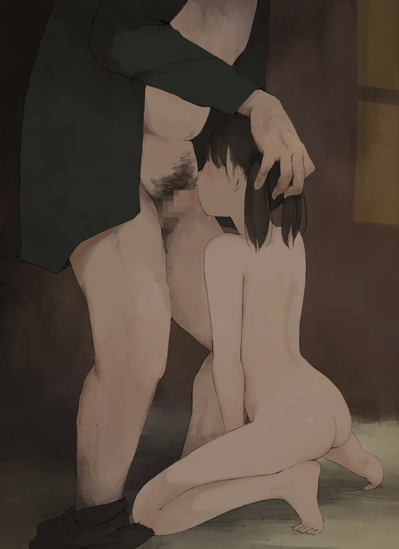 Shōjo no mijukuna karada ni yokujō shi, ikudo mo seikōi o kurikaesu. page 5 full