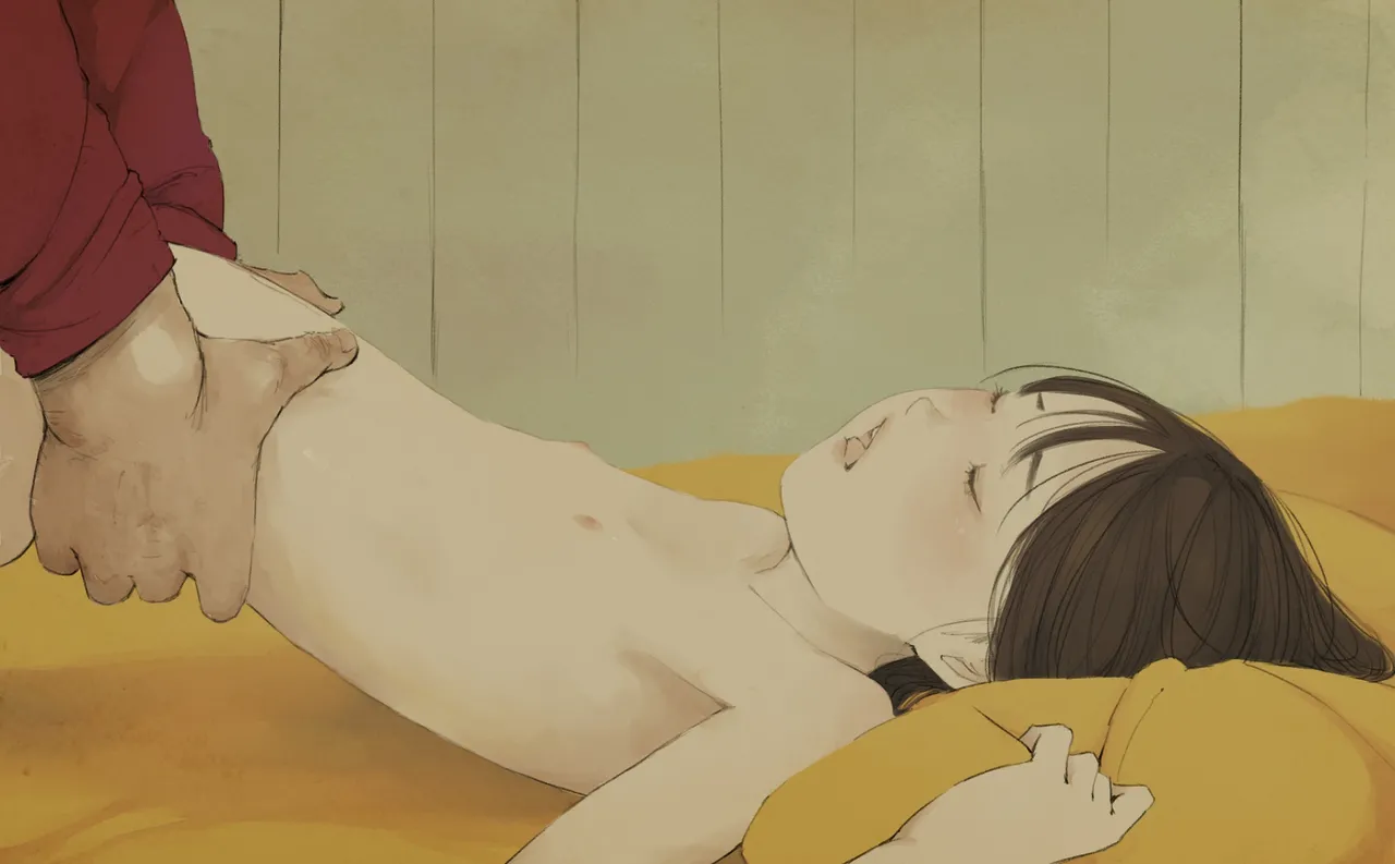 Shōjo no mijukuna karada ni yokujō shi, ikudo mo seikōi o kurikaesu. page 6 full