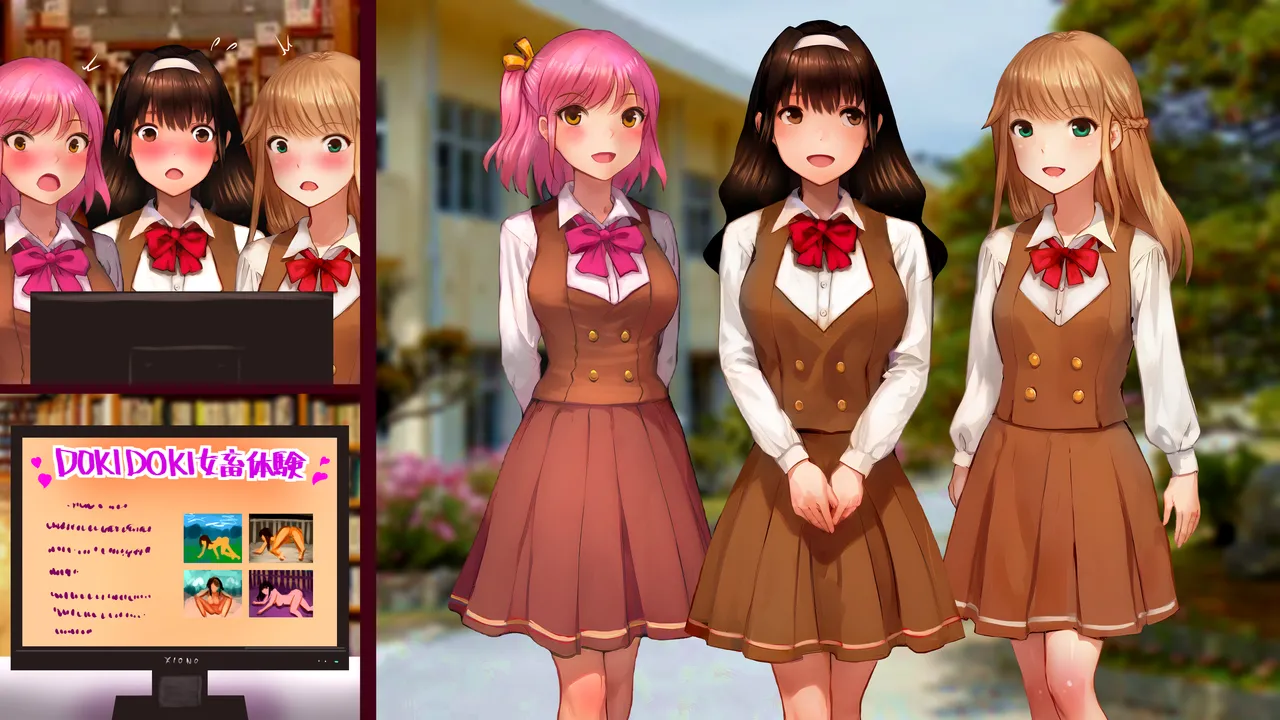 Doki Doki graduation tri page 1 full