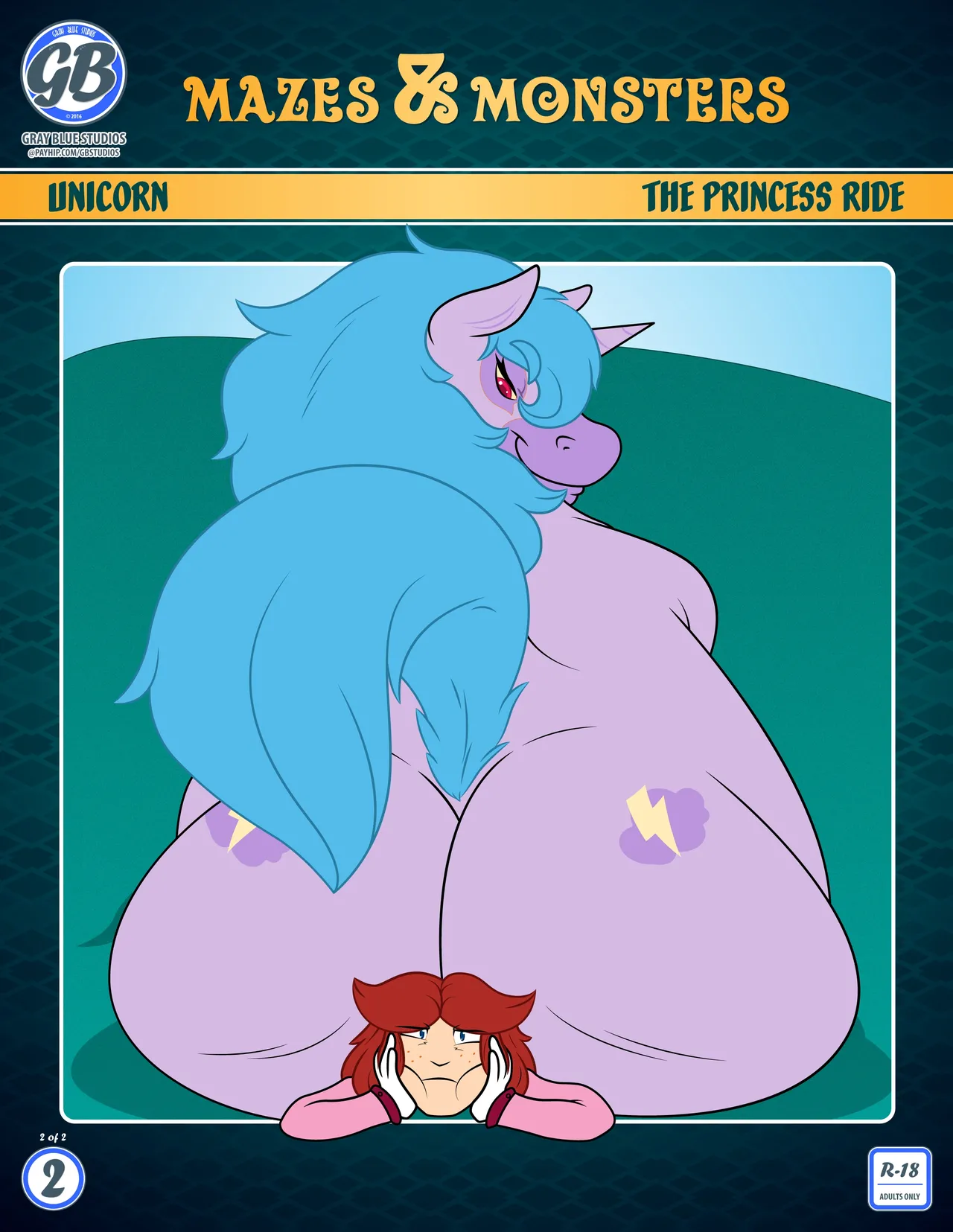 Mazes &amp; Monsters Unicorn #1 page 1 full