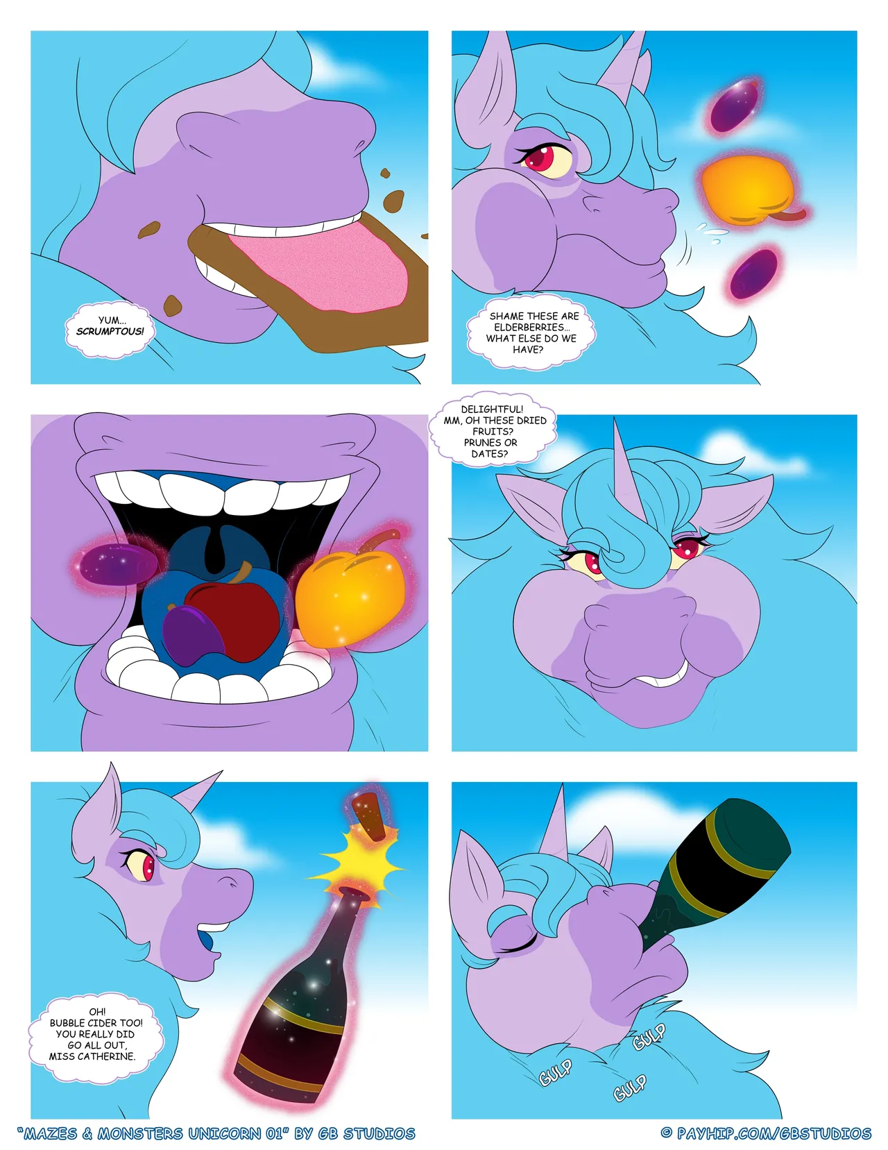 Mazes &amp; Monsters Unicorn #1 page 10 full