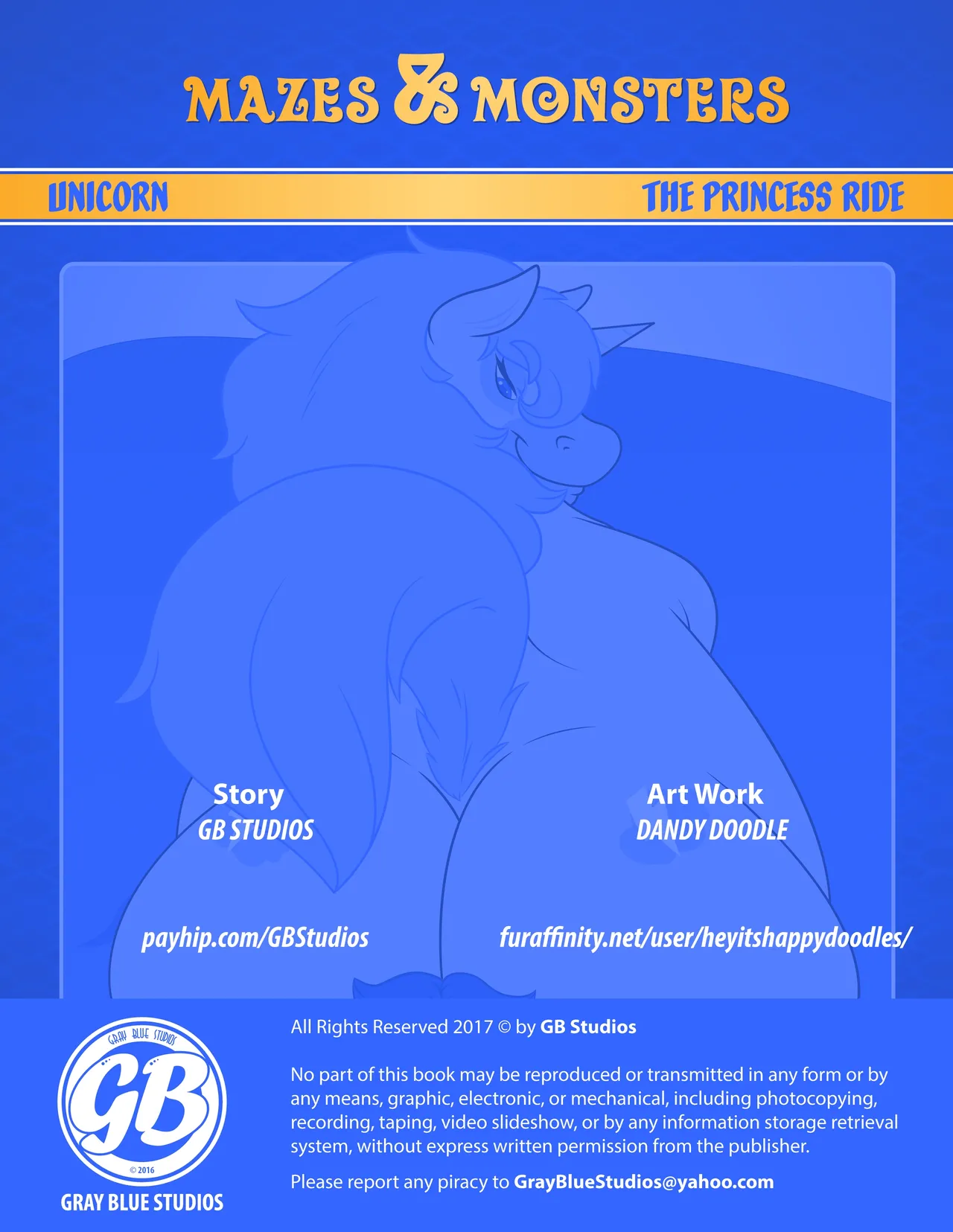 Mazes &amp; Monsters Unicorn #1 page 2 full