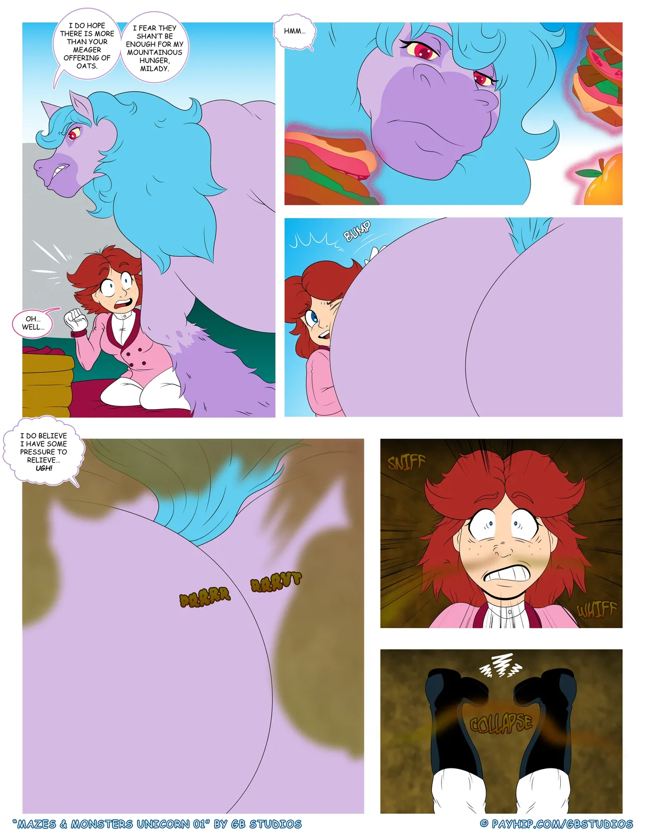 Mazes &amp; Monsters Unicorn #1 page 7 full