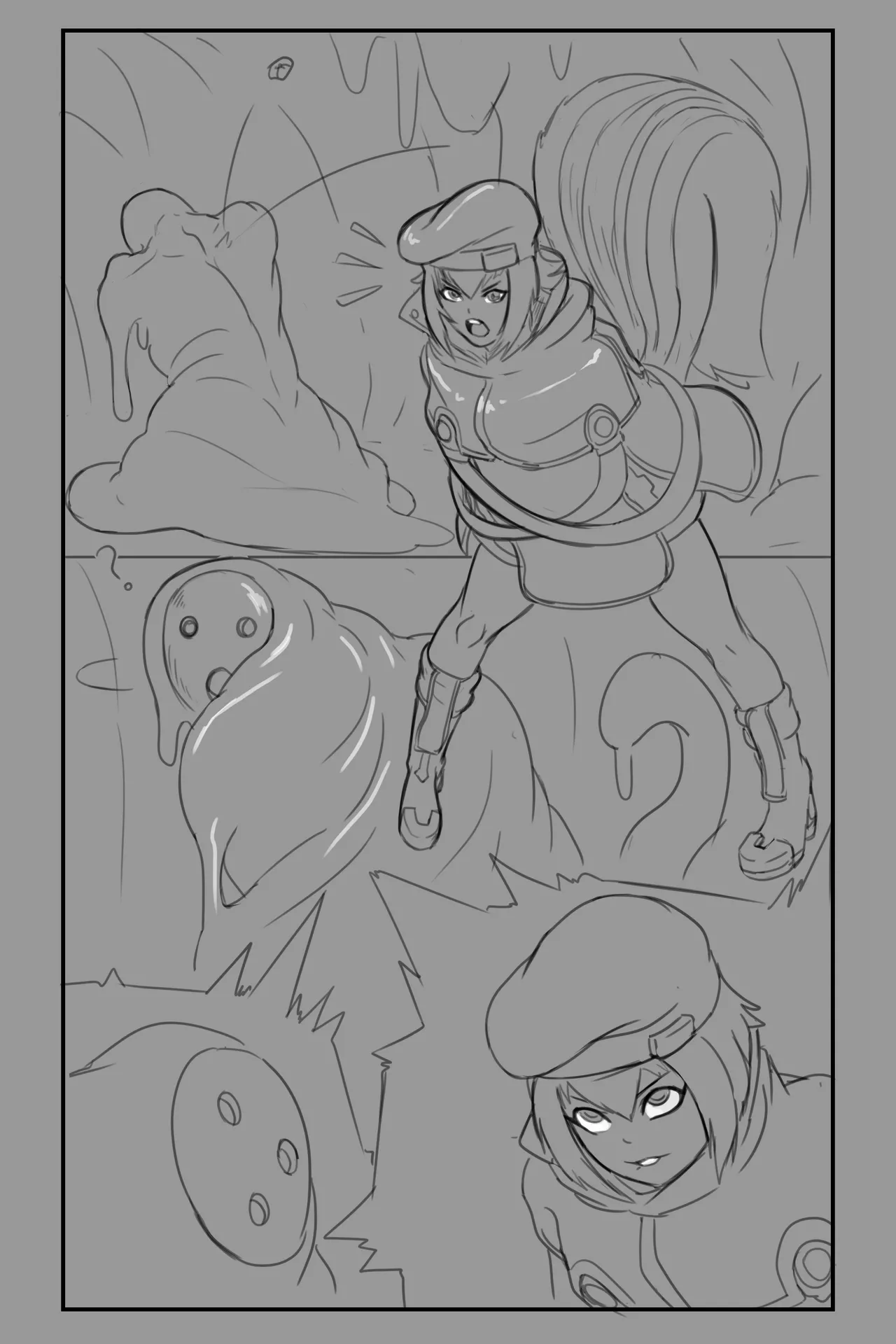 Nanaya Comic page 1 full