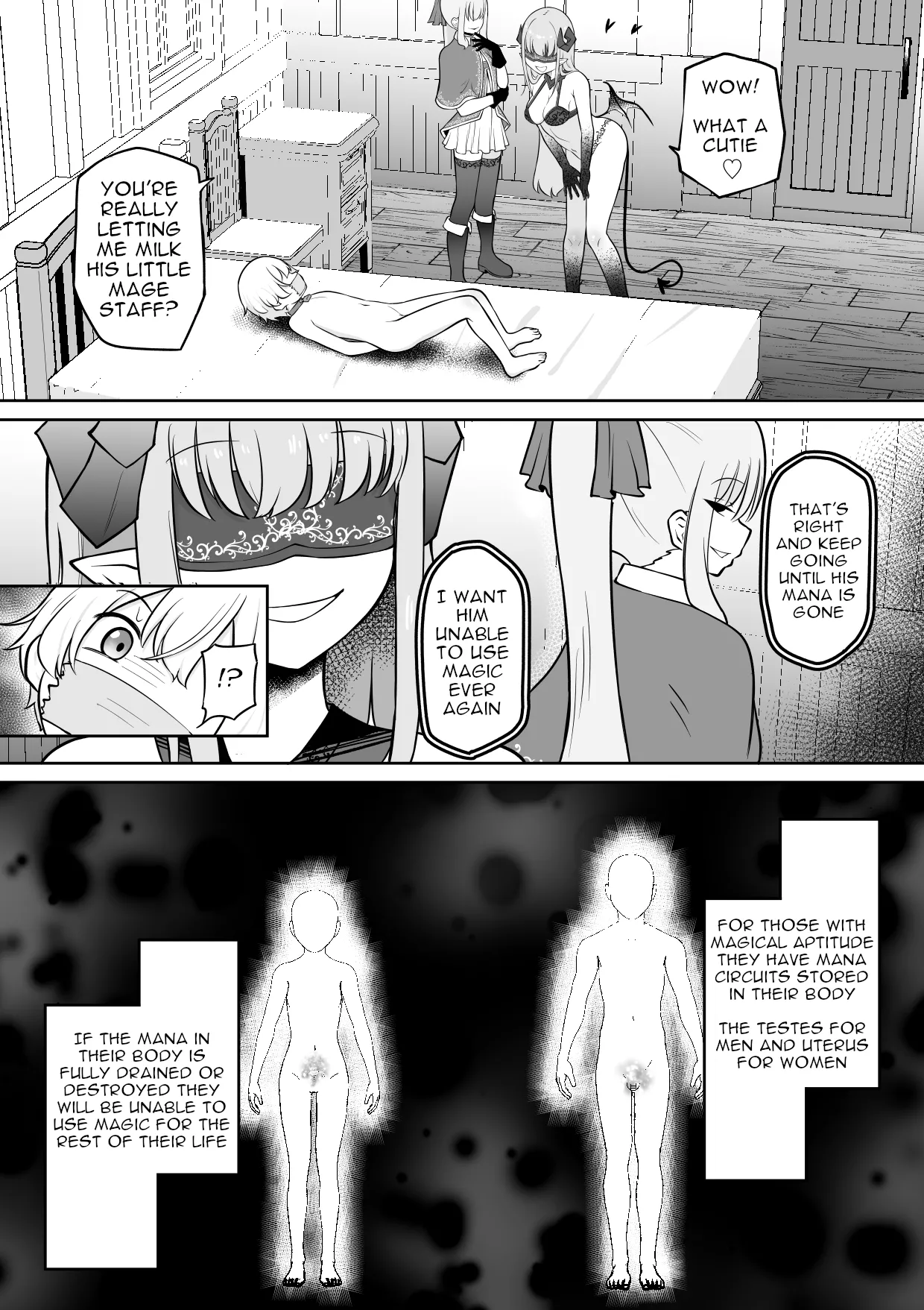 Gakunen Ichii no Boku ga Succubus ni Subete Shiboritorareru Ohanashi page 6 full