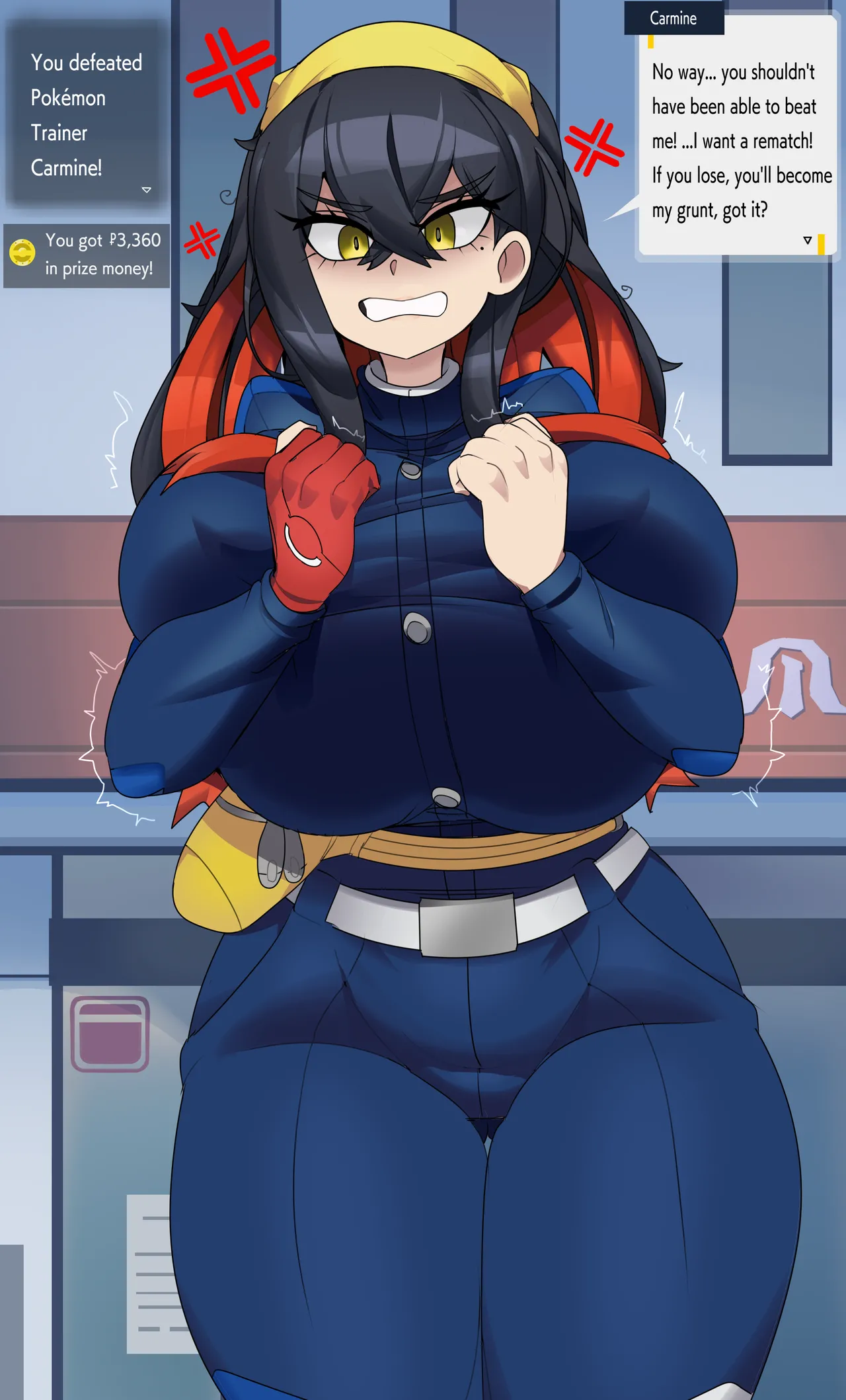 Carmine Defeat! page 2 full