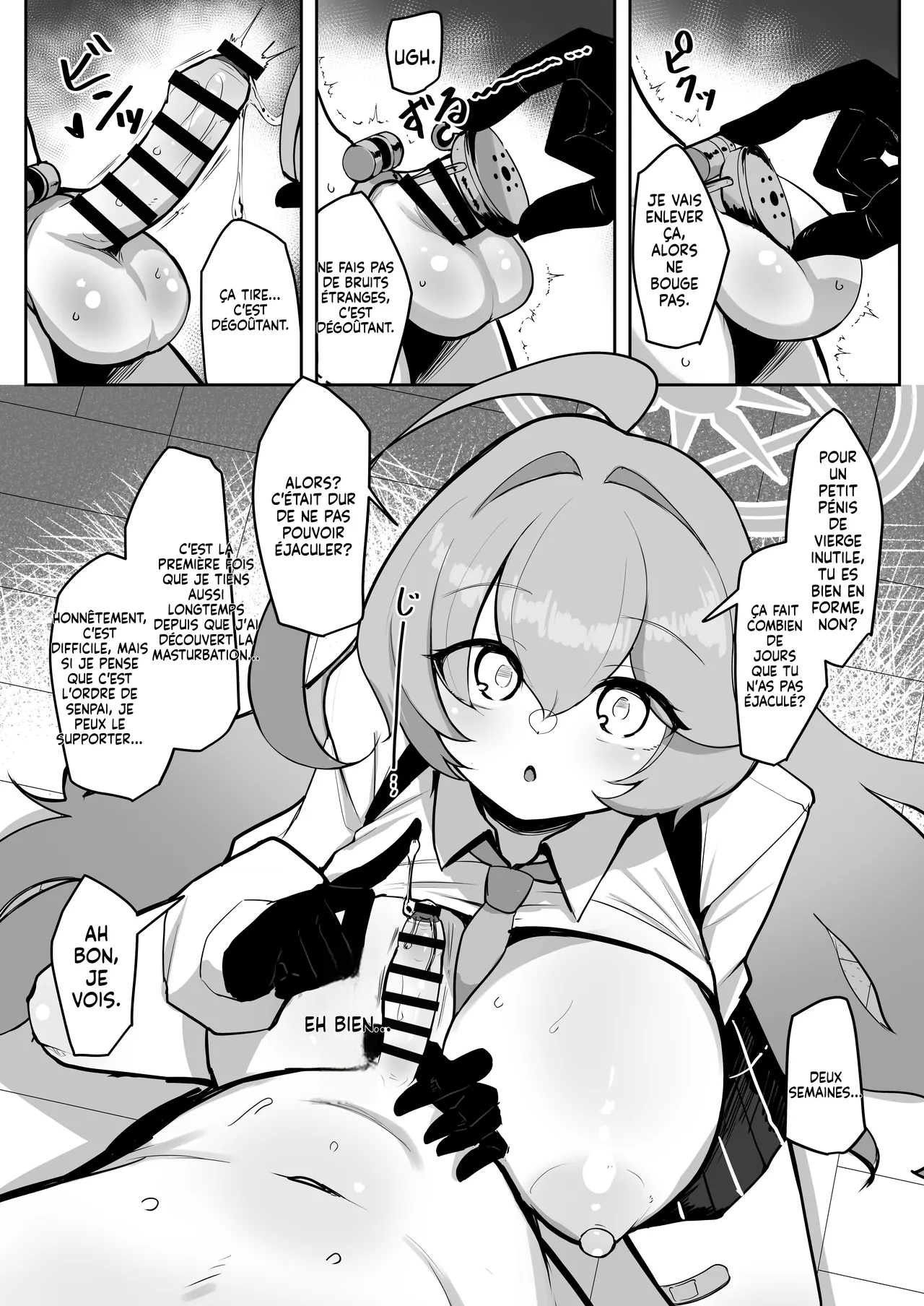 Futanari Maso Hoshino-chan VS Do-S Yume Senpai page 8 full