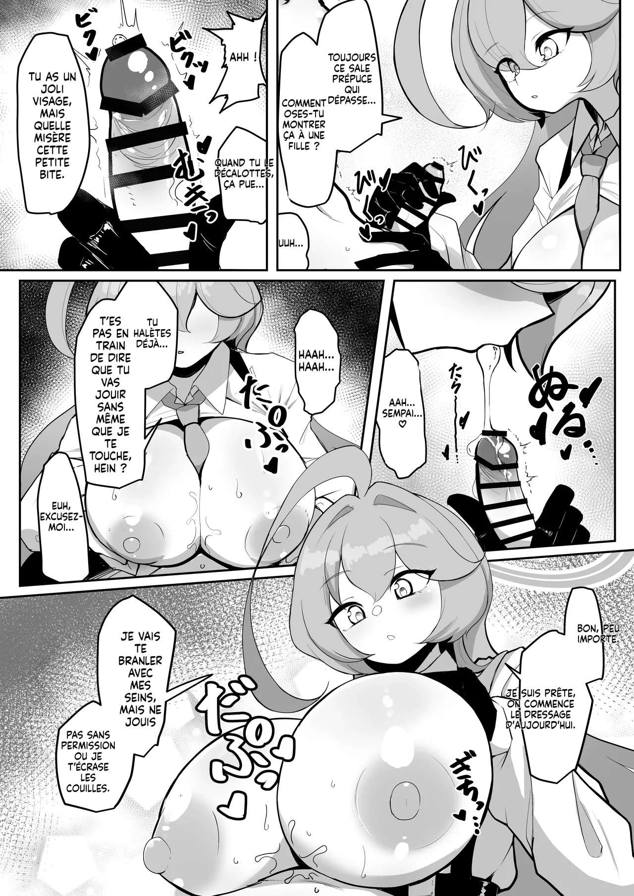 Futanari Maso Hoshino-chan VS Do-S Yume Senpai page 9 full