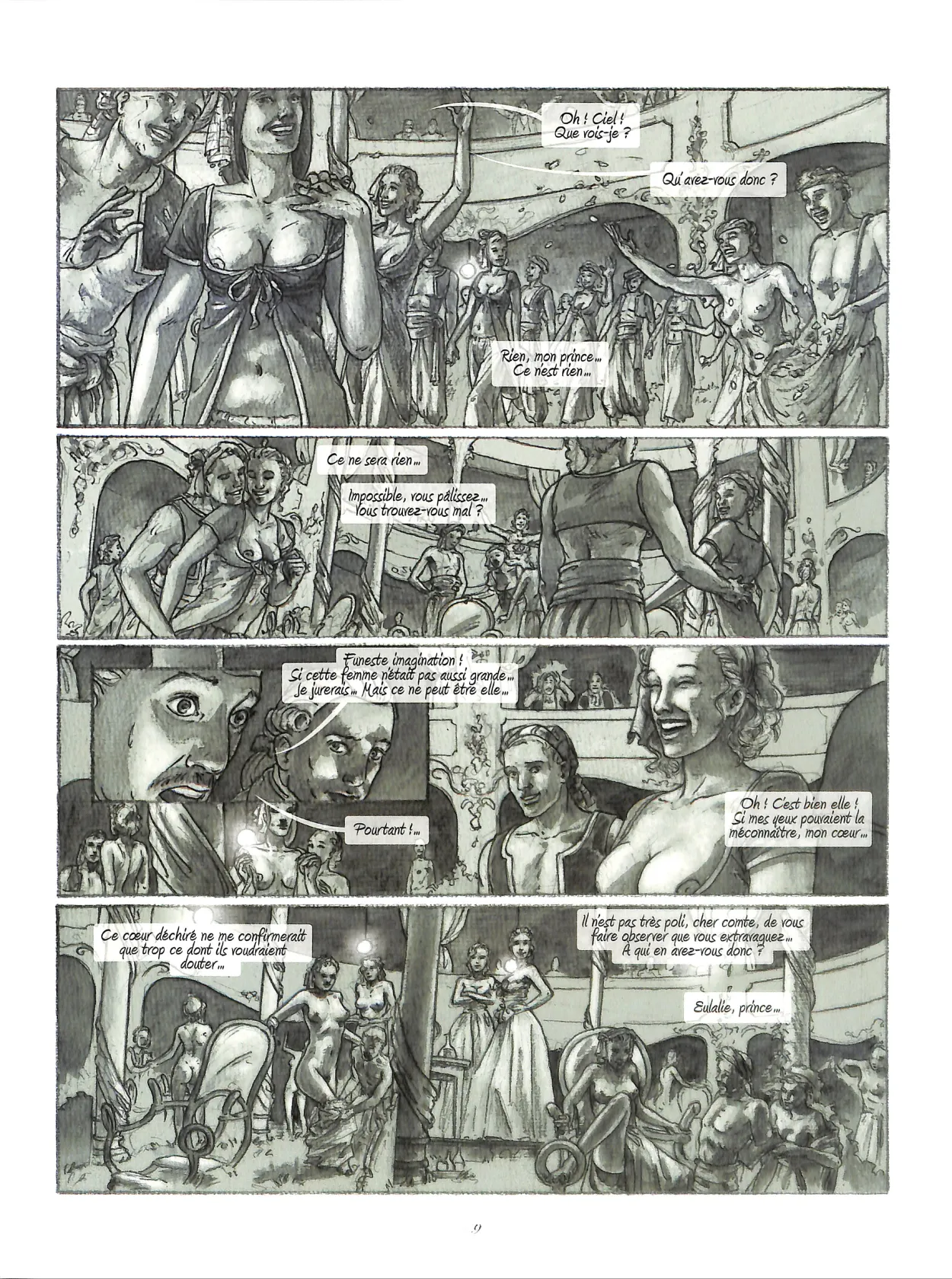 Les Aphrodites: T03 - Eulalie Dans Le Manège page 10 full